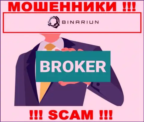 Работая с Бинариун, рискуете потерять финансовые вложения, так как их Broker - это разводняк
