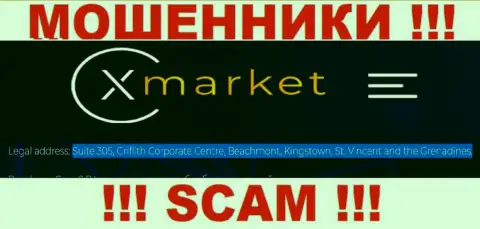 Зарегистрированы мошенники XMarket в офшоре  - St. Vincent and the Grenadines, будьте очень внимательны !!!