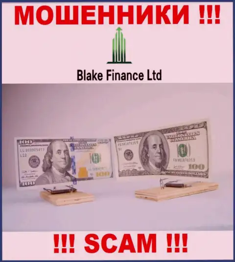В дилинговой конторе Blake-Finance Com заставляют заплатить дополнительно комиссии за возвращение финансовых активов - не делайте этого