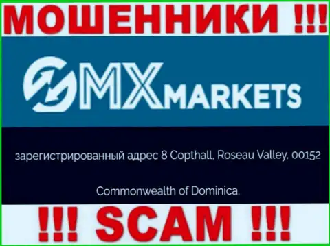 GMXMarkets - это МОШЕННИКИGMXMarkets ComСидят в офшоре по адресу 8 Copthall, Roseau Valley, 00152 Commonwealth of Dominica