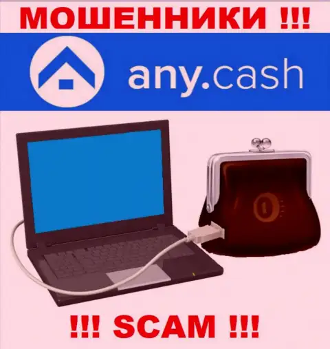 AnyCash - это МОШЕННИКИ, вид деятельности которых - Цифровой онлайн-кошелек