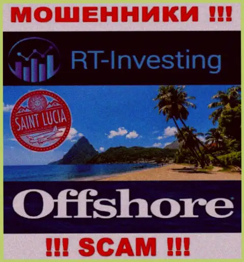 РТ Инвестинг свободно дурачат, т.к. разместились на территории - Saint Lucia