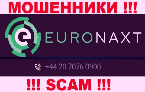 С какого номера телефона Вас будут накалывать звонари из EuroNaxt Com неизвестно, будьте крайне внимательны