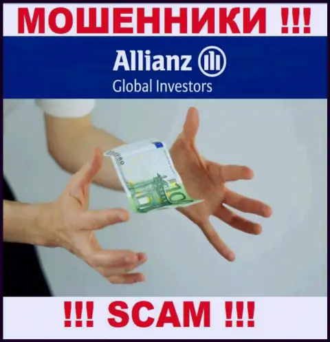 В брокерской конторе AllianzGI Ru Com вынуждают оплатить дополнительно налоговый сбор за возвращение денежных средств - не поведитесь
