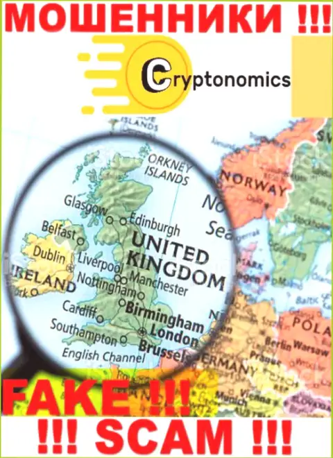 Мошенники Crypnomic Com не представляют достоверную инфу касательно своей юрисдикции