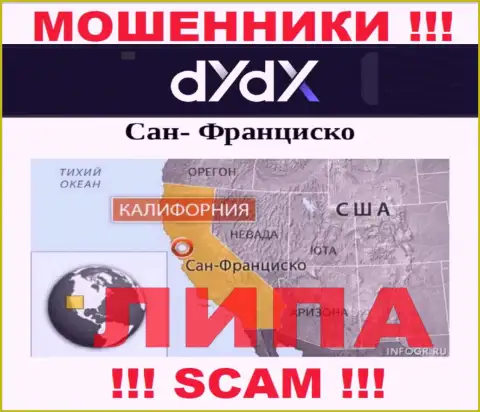 dYdX - это ЛОХОТРОНЩИКИ !!! Показывают фейковую информацию касательно их юрисдикции