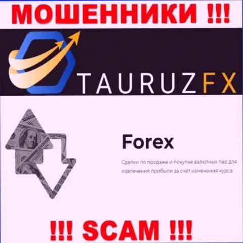 ФОРЕКС - это именно то, чем занимаются internet мошенники TauruzFX Com