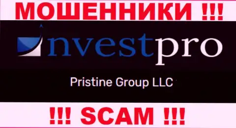 Вы не сможете уберечь собственные вложенные деньги связавшись с NvestPro, даже в том случае если у них есть юридическое лицо Pristine Group LLC
