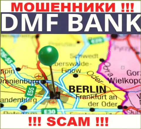 На официальном информационном ресурсе DMF-Bank Com одна только липа - достоверной инфы о их юрисдикции нет