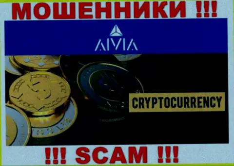 Aivia, прокручивая свои грязные делишки в сфере - Криптоторговля, дурачат наивных клиентов