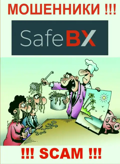 Пользуясь доверчивостью людей, SafeBX втягивают жертв в свой разводняк